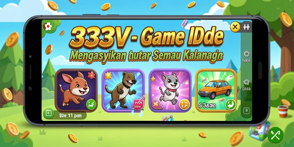 Screenshot gameplay 333V yang menampilkan aksi Idle yang menarik.