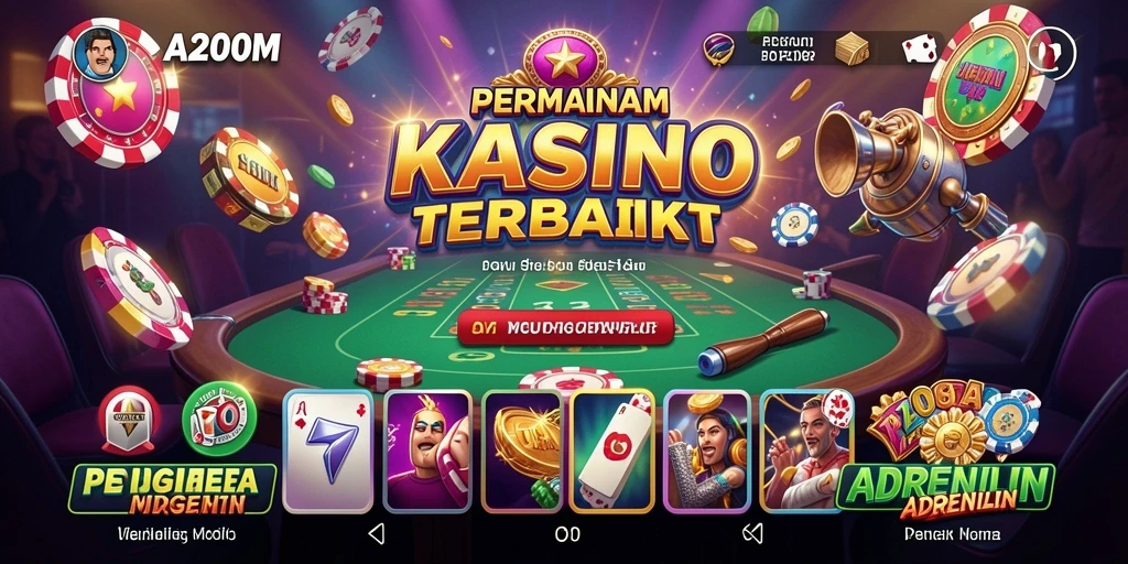 Tampilan gameplay A200M yang menarik dan mendebarkan.