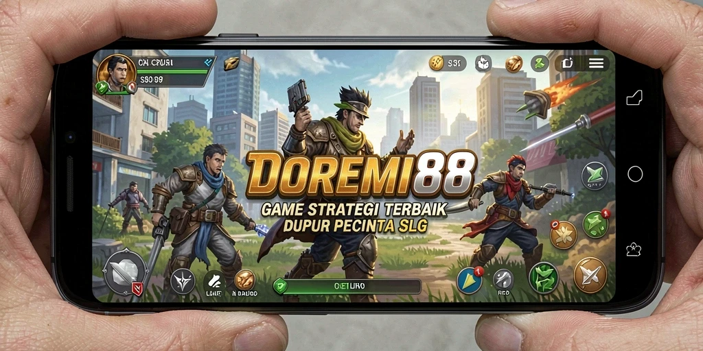 Screenshot DOREMI88 menampilkan aksi gameplay SLG yang seru dan mendebarkan.