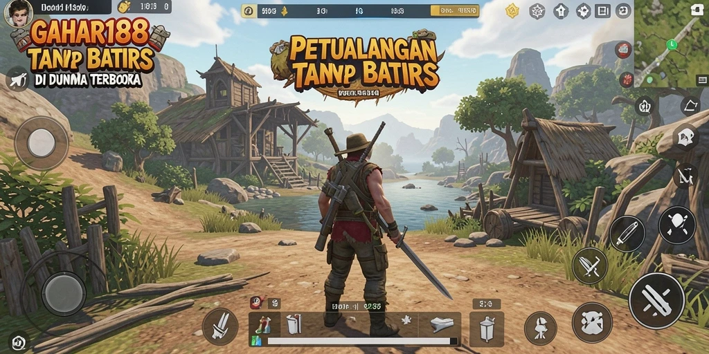 Menampilkan pengalaman gameplay Open World yang seru di GAHAR188.