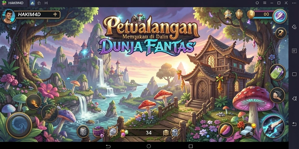 Screenshot HAKIM4D menunjukkan aksi luar biasa di dunia petualangan.