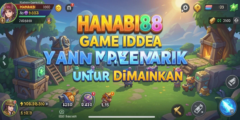 Screenshot utama HANABI88 menampilkan gameplay Idle yang seru.