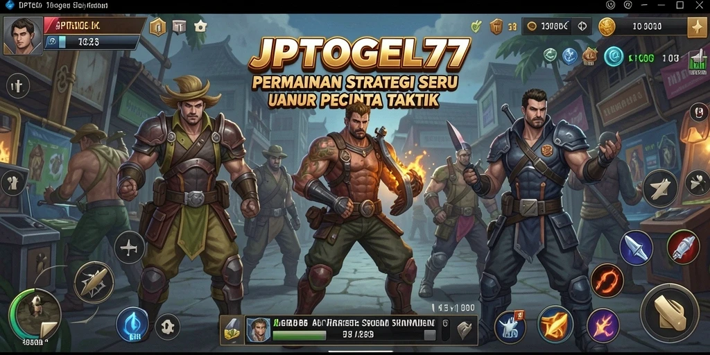 Screenshot utama <strong>JPTOGEL77</strong> menampilkan gameplay strategi yang mendebarkan.