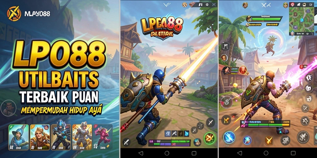 Tampilan antarmuka LPO88 yang modern dan intuitif.