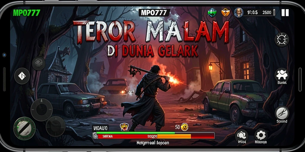 Gameplay MPO777 menampilkan suasana Horror yang mencekam.