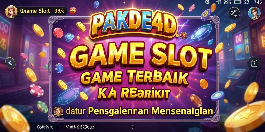Tampilan gameplay PAKDE4D yang mengasyikkan dan menarik.