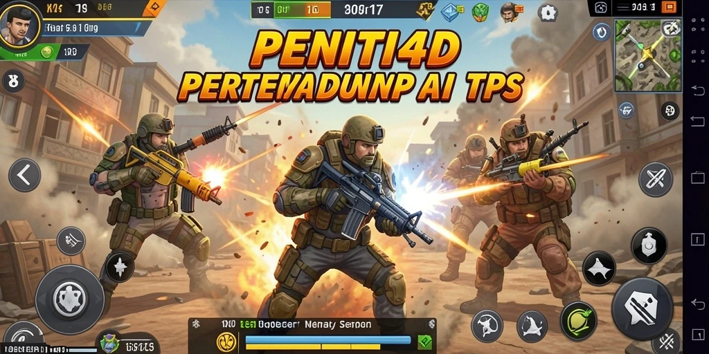 Tampilan gameplay seru dan grafis menarik dari PENITI4D.