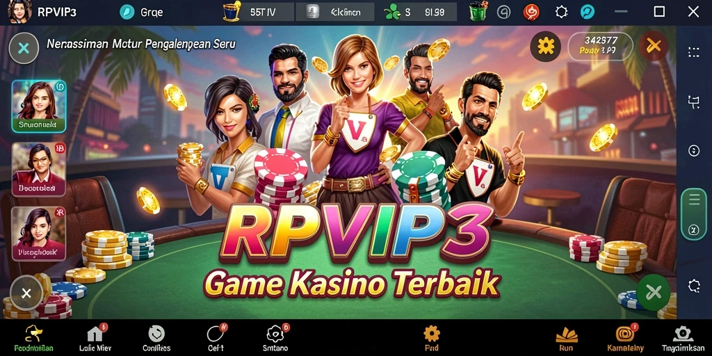 Tampilan gameplay RPVIP3 yang menarik dan mendebarkan.