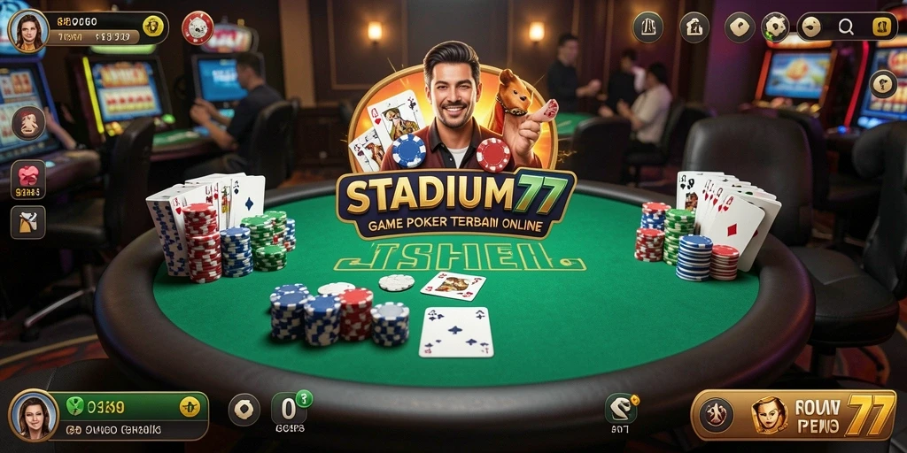 Tampilan gameplay STADIUM77 yang mendebarkan dan interaktif.