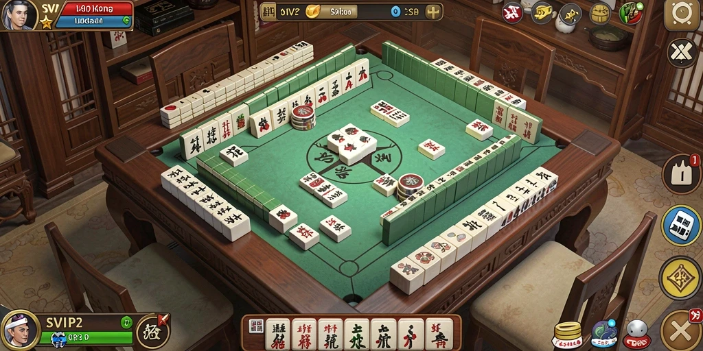 Tampilan gameplay SVIP2 yang penuh warna dan menantang.