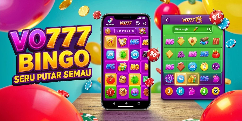 Tampilan gameplay seru dari aplikasi Bingo VO777 yang menyenangkan.
