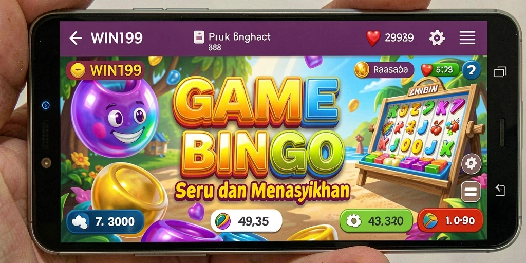 Screenshot gameplay masih menampilkan keseruan permainan Bingo di WIN199.