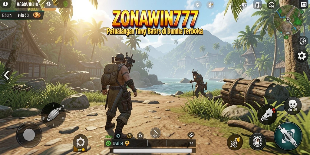 Tampilan gameplay yang menampilkan eksplorasi bebas di dunia terbuka.