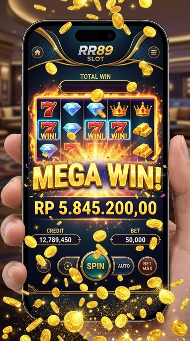 Tampilan antarmuka rr89 yang sederhana dan mudah digunakan.