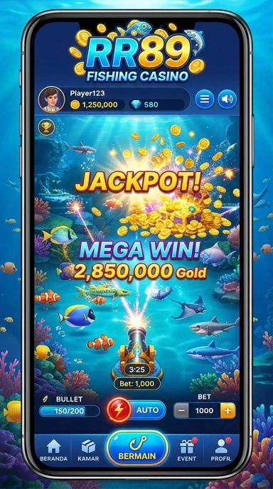 Screenshot aplikasi menunjukkan berbagai kategori yang tersedia di rr89.